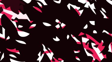 Siyah Kırmızı Beyaz Soyut Kamuflaj Modern Desen Arkaplanı