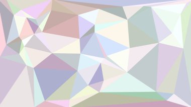 Pastel Geometrik Çokgen Doku Arkaplanı