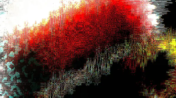 Grunge Arızası Soyut Dijital Arkaplan