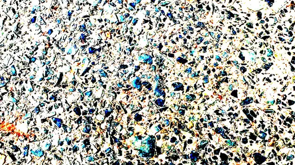 Soyut Beyaz ve Mavi Geri Dönüşümlü Plastik Doku