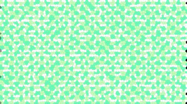 Soyut Yeşil ve Beyaz Mozaik Döşeme Kalıbı Arkaplanı