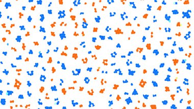 Soyut Mozaik Noktalı Geometrik Desen