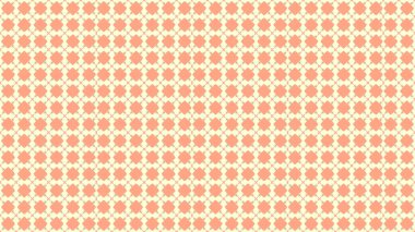 Soyut Geometrik Çiçek Şebekesi Kusursuz Desen