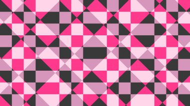 Soyut geometrik üçgenler Dikişsiz desen arka plan