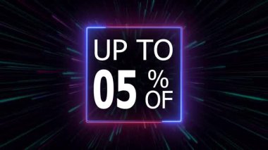 Yüzde 5 'e kadar indirimli indirimli, neon hattı sınırlı neon çizgileri yakınlaştırmalı yüzde 5 indirimli teklif yüzde 5 indirimli fiyat etiketli, yüzde 5 indirimli, yüzde 5 indirimli.