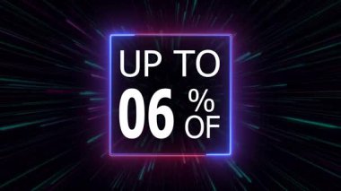 Yüzde 6 'ya kadar indirimli indirimli, neon hattı sınırlı neon çizgileri yakınlaştırmalı yüzde 6 indirimli teklif yüzde 6 indirimli fiyat etiketli, yüzde 6 indirimli, yüzde 6 indirimli.