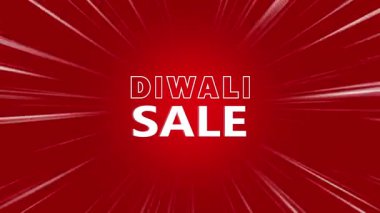 Diwali satış etkinliği tanıtım animasyonu zoom hattı arka planında, animasyonun canlandırılması Diwali satış etkinliğinin tanıtımı, Diwali satış metninin animasyonu, satış olayları