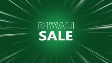 Diwali satış etkinliği tanıtım animasyonu zoom hattı arka planında, animasyonun canlandırılması Diwali satış etkinliğinin tanıtımı, Diwali satış metninin animasyonu, satış olayları