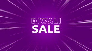 Diwali satış etkinliği tanıtım animasyonu zoom hattı arka planında, animasyonun canlandırılması Diwali satış etkinliğinin tanıtımı, Diwali satış metninin animasyonu, satış olayları