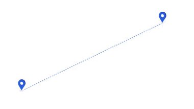 Uçak hattı animasyonu, uçak konumu haritası üzerinde seyahat, bir yerden başka bir yere uçak yolculuğu, hareketli uçaklar yörünge boyunca uçuyor, uçak yolculuğu kavramı...