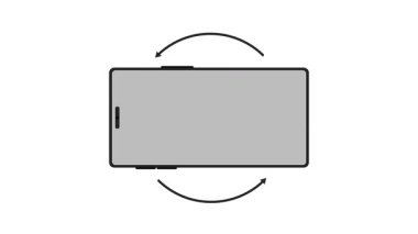 Yeşil ekranlı cep telefonu Callign 3d animasyonu, yeşil ekranlı 3d Smartphone Callign, yeşil ekranlı akıllı telefon Callign yeşil ekran izole ve soldan sağa hareketler