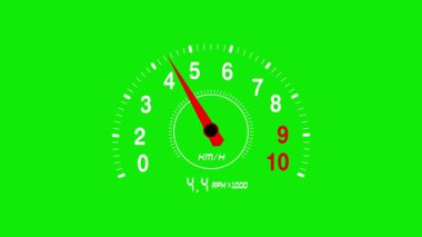 Spor arabaların dikdörtgen video hız göstergesini kapat. Yelkenli pusula Akdeniz 'i dolaşırken yaklaşıyor. Araba gösterge paneli taksimetresi Siyah arkaplanda kusursuz döngülü animasyon