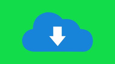 Yeşil ekran arkaplanından simge canlandırması indir. Arrow Down Düz Simge İndir. Simge indirme işareti. Simge aşağı ok sembolü ile yükleniyor Canlandırma indiriliyor