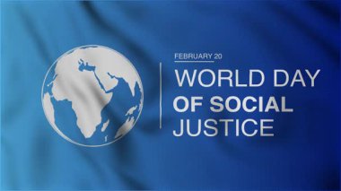 Dünya Sosyal Adalet Günü Eşitlik ve Adalet Animasyonu
