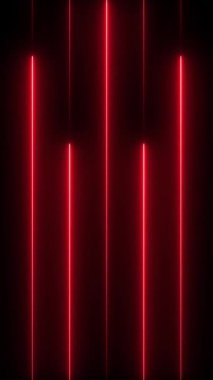 Glowing neon lines animation moving from bottom to top vertically. abstract flying in futuristic corridor colorful laser neon lines with triangles, seamless loop 