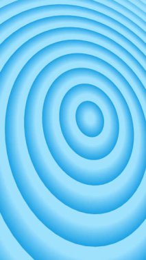 Trendy clean white neumorphism motion background animation with radiating concentric circles. Radio waves background animation and expanding graphics