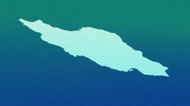 Iran map animation, Glowing neon Iran map animation background. country territory outline animation. Digital country outline icon for geography