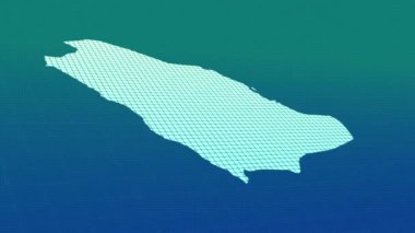 Saudi Arabia map animation, Glowing neon Saudi Arabia map animation background. country territory outline animation. 3d Digital country outline for geography