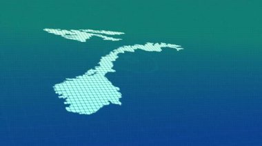 Norway map animation, Glowing neon Norway map animation background. country territory outline animation. Digital country outline icon for geography
