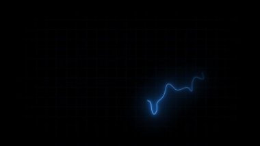 Switzerland map animation, Glowing neon Switzerland map animation background. country territory outline animation. Digital country outline icon for geography