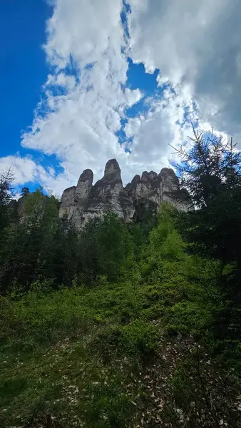 Dağların güzel manzarası