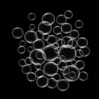 Çemberli soyut arkaplan