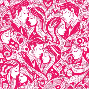 Aşıklar - Vektör biçimlendirilmiş bileşimi