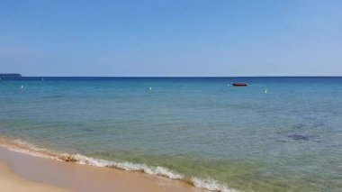 Mansang-dong, Kore, 20.08.02 Mangsang plajı. Yüksek kalite 4k görüntü