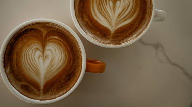 Kalpli bir fincan kahve. Yüksek kalite fotoğraf