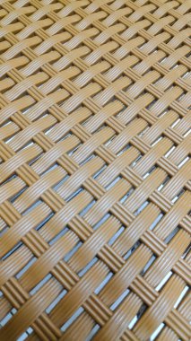 Hasır kahverengi hasır sepet desen arkaplanı kapat