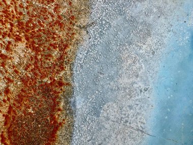 Doğal toprak renkleriyle çatlak duvar dokusu. Yüksek kalite fotoğraf