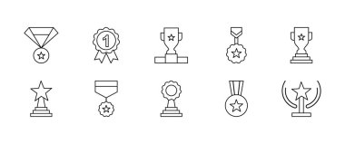 Kazanan ödüller kümesi vektörü. Ödül Simgeleri