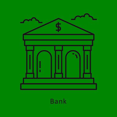 Döviz Dönüştürücü vektörü ana hatları simge biçimi illüstrasyonunu doldurdu. Beyaz arkaplan EPS 10 Dosyasında Sembol