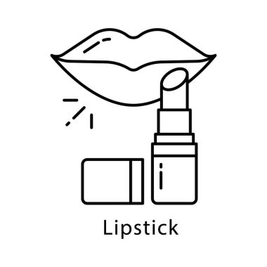 Ruj vektör çizgisi simge biçimi. Eps 10 Dosyası. 