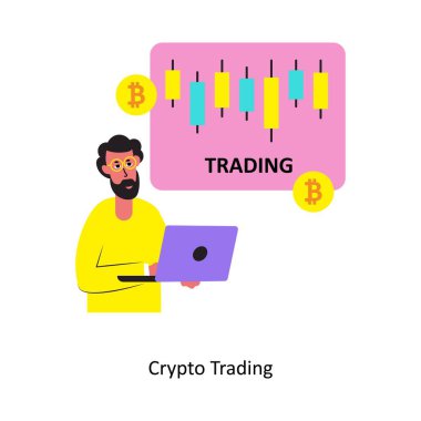 Birbirine aşık bir çift. Vektör çizimi. Beyaz Arkaplanda izole edilmiş. 