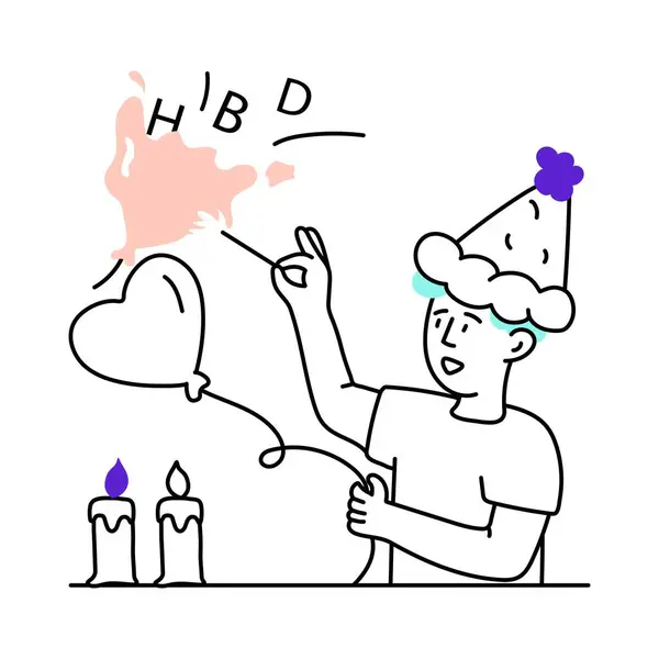 Patlama vektörü en az illüstrasyonla renklendirilmiş. EPS 10 dosyası