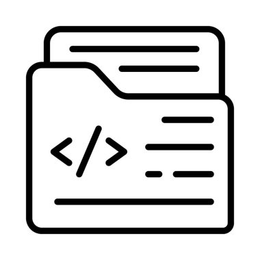 Dizin Vektörü ana hatları simgesi kodlanıyor. Eps10 dosyası 