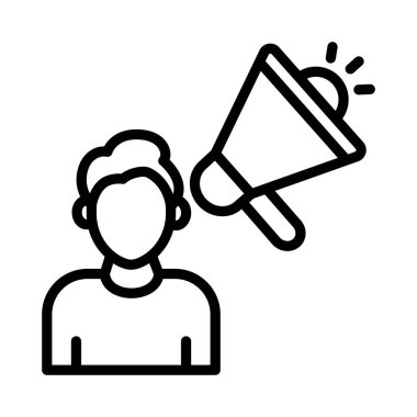 Tanıtıcı Vektör ana hatları simgesi. Eps10 dosyası 