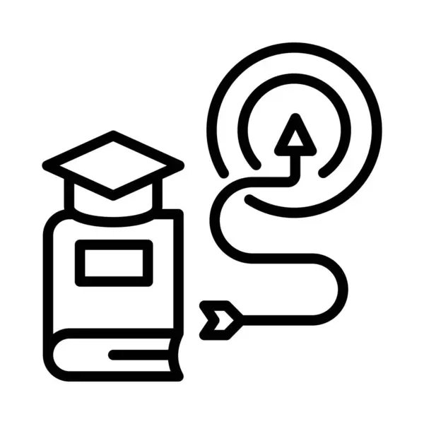 Eğitimsel Amaçlı Vektör ana hatları simgesi. Eps10 dosyası 