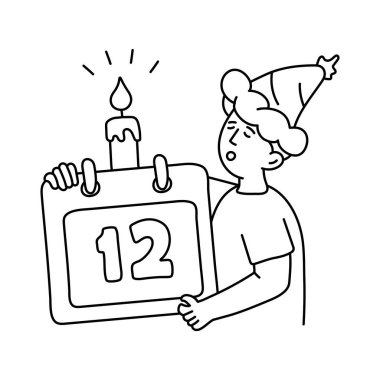 Tarih vektör çizimi çizimleri. EPS 10 dosyası