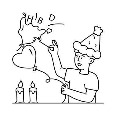 Patlama vektörü çizimleri. EPS 10 dosyası