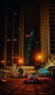 Hong Kong 'un gece sokakları