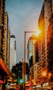 Hong Kong 'un gece sokakları