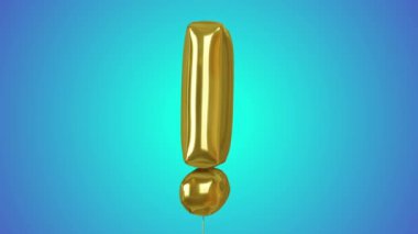 3D animasyon balonu! Alfa matte ile işaretle