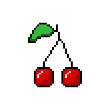 Oyun için piksel vektör simgeleri, retro biçimi.