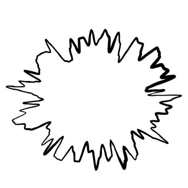 El çizimi Düşünce Kabarcığı Mizah Stili İç Monolog veya Sessiz Düşünce Çerçevesi.