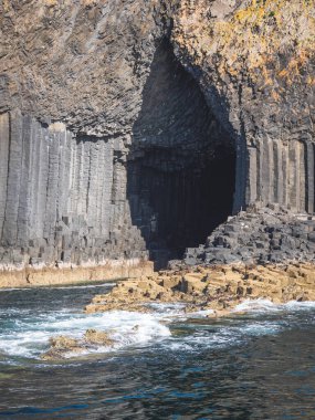 Fingal's Cave on the Isle of Staffa clipart