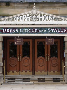 Buxton 'ın tarihi Edwardian Opera Salonu, Peak District