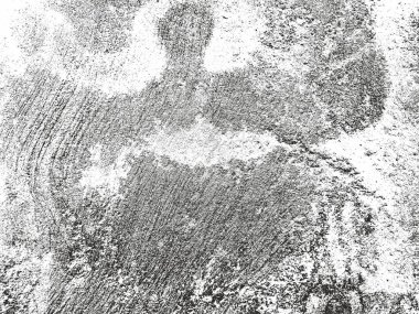 Grunge Doku. Tek renkli retro grunge doku çizimi. Eski paslı soyut arkaplan. Poster ve tasarımların kullanımı için. Yaratılışın beton zemin altyapısı. Sıkıntılı yarım ton dokusu. Grunge arkaplan siyah beyaz.