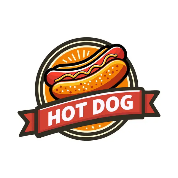 Dairenin içinde beyaz arka planda Hotdog logosu